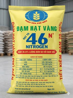 Đạm vàng hạt to 46+